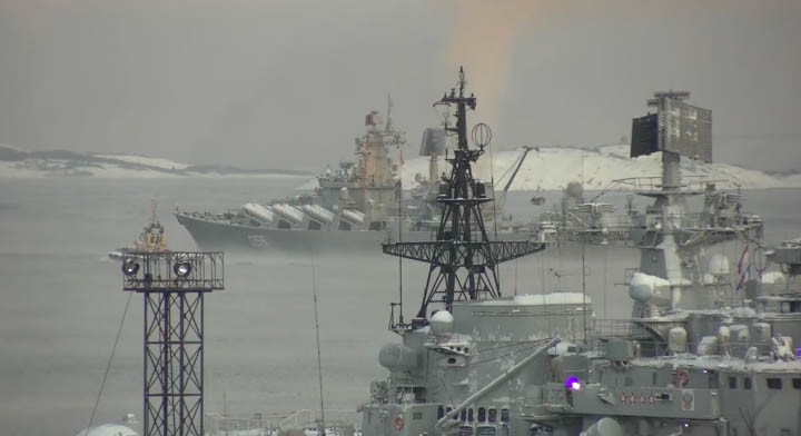 Hải quân Nga phô diễn sức mạnh ở Bắc Cực giữa căng thẳng với NATO